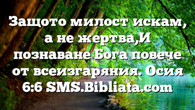 Библейски стих за всеки ден 15 май