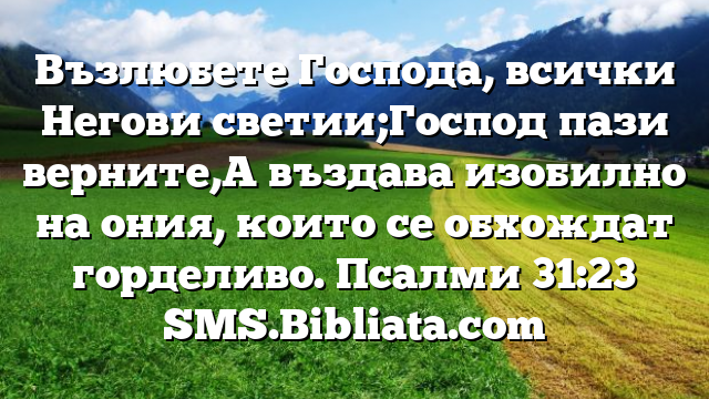 Библейски стих за всеки ден 16 юни